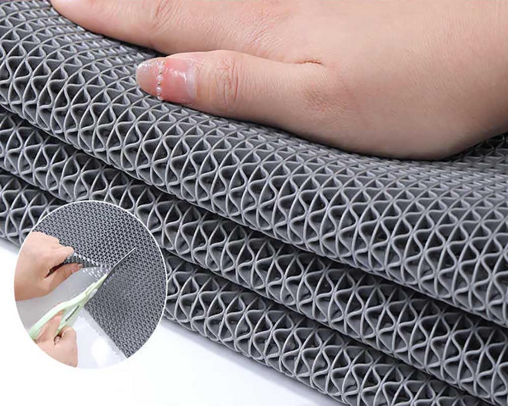 Badezimmerteppichmatte, Bodenmatte aus PVC, Badewannenmatte, rutschfeste Duschmatten mit Abflusslöchern, rote Badezimmer-Badewannenmatten, Duschbodenmatte, rutschfeste Badematten for Duschkabinenmatte