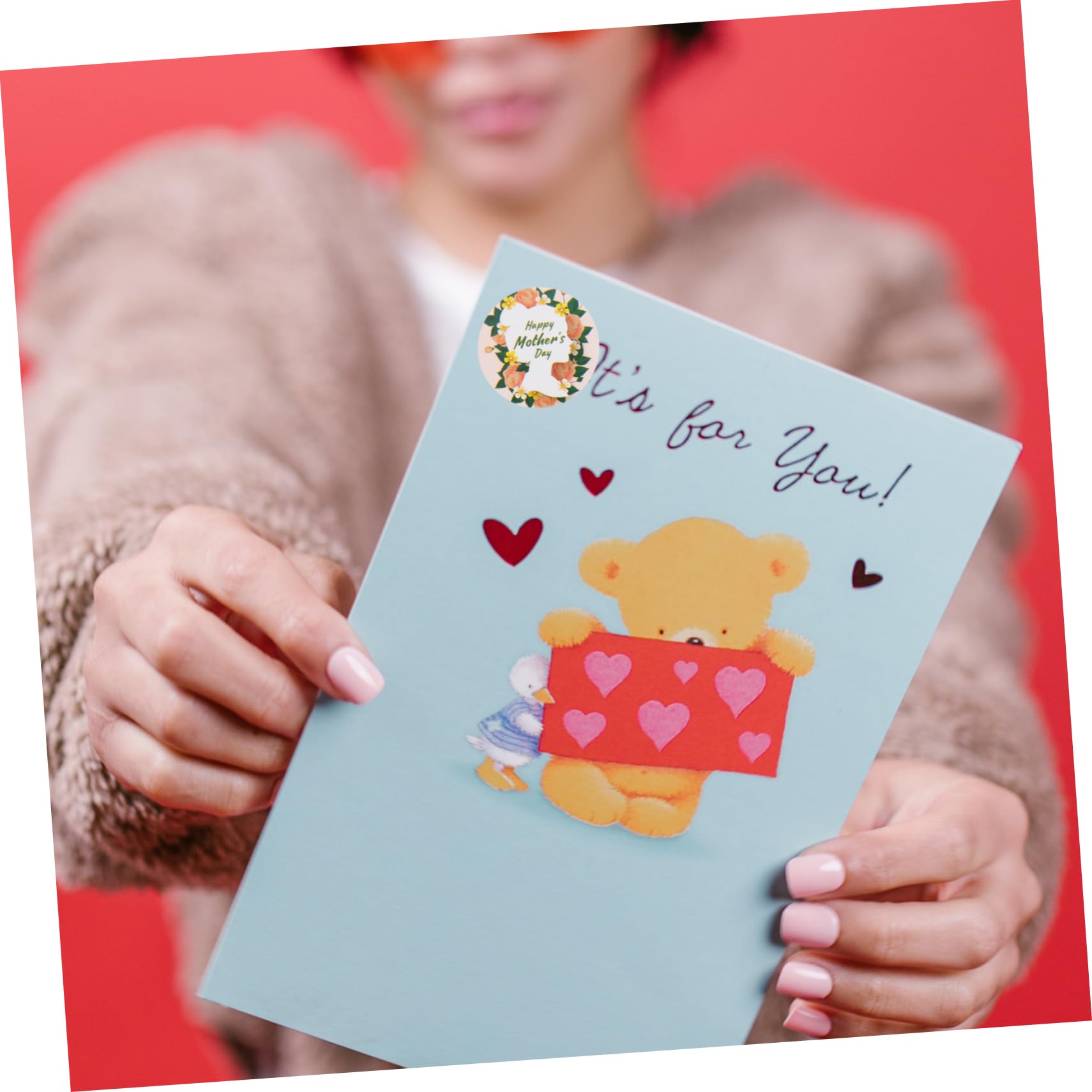 Lurrose 5 Set Adesivi Per La Festa Della Sacchetti Trasparenti Ringraziamenti Bomboniere Etichette Adesive Per Feste Con Logo Articoli Decorazioni Adesivi Per Buste 2 * 5