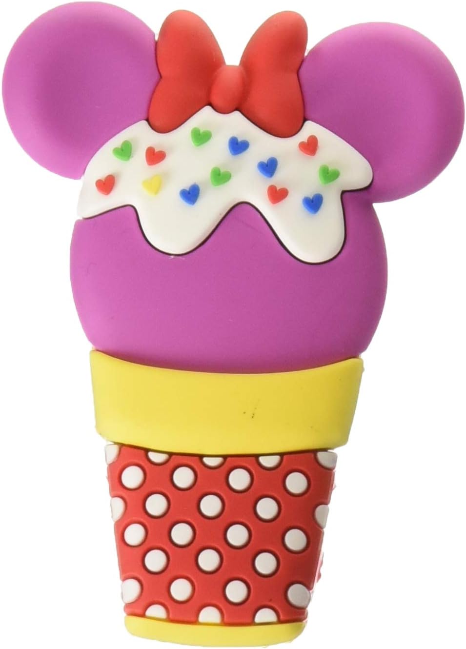 Disney Minnie Mouse Ice Cream PVC 3", Multicolor