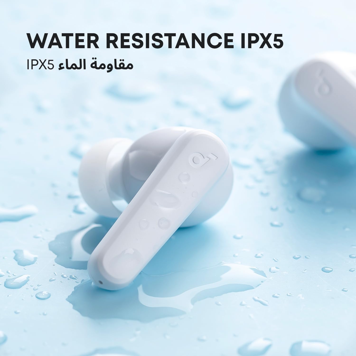 سماعات أذن لاسلكية حقيقية R50i من انكر، مكبرات صوت داخلية 10 ملم جهوري عميق وبلوتوث 5.3 وتشغيل 30 ساعة ومقاومة للماء وميكروفونين لمكالمة AI واضحة و22 EQs مضبوط مسبقا، تخصيص عبر - الصورة 7