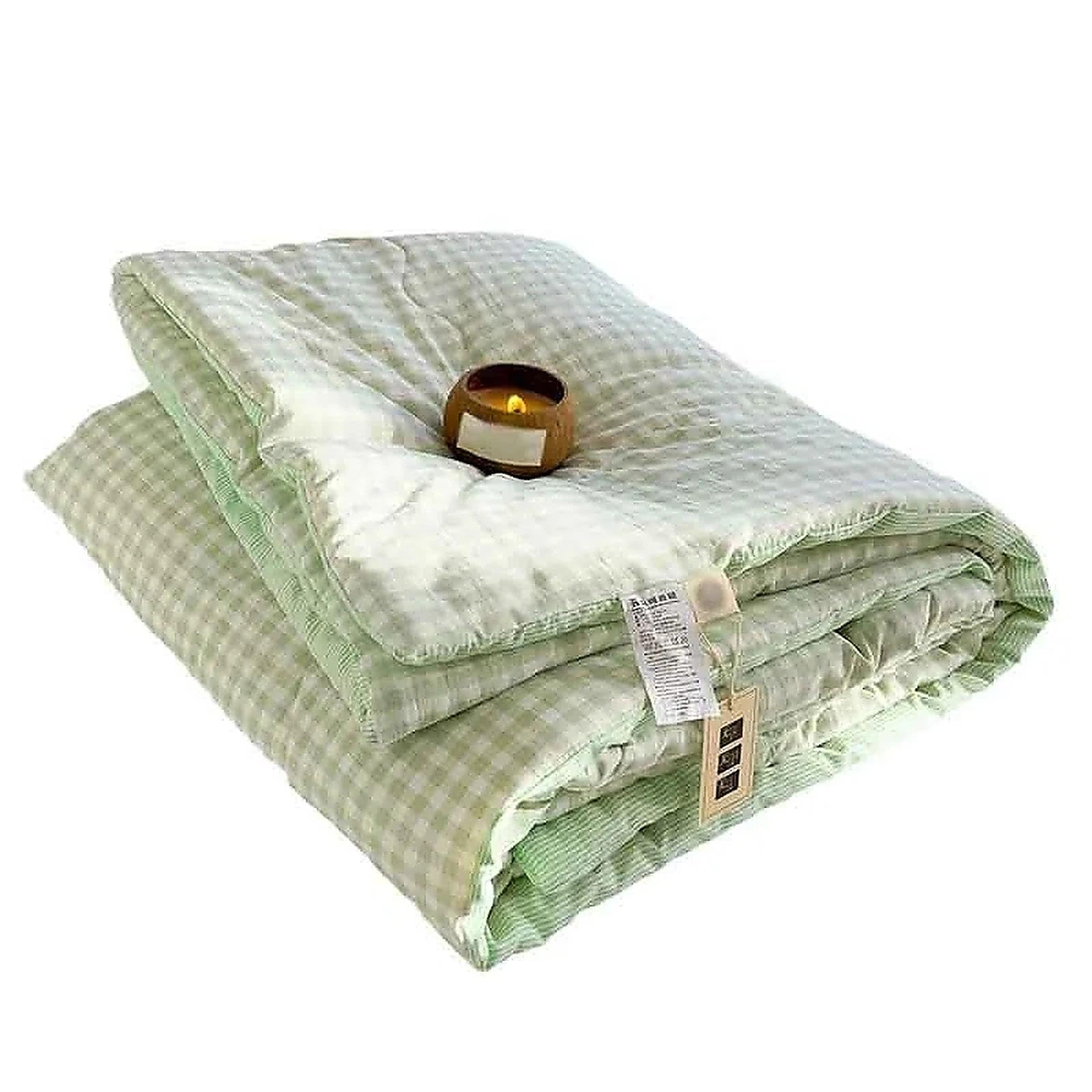 Generico Copriletto Estivo Trapuntino Cotone Morbido e Confortevole per Letto Singolo e Una Piazza e Mezza, Coperta Leggera e Traspirante, Stampa Digitale(B,200x230cm)