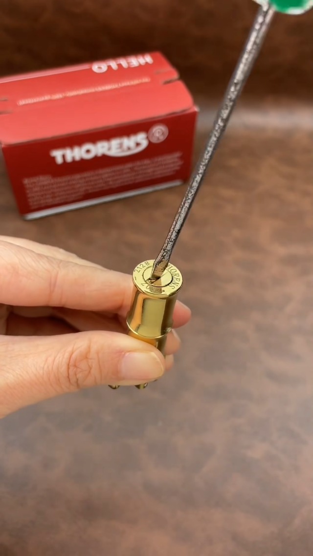 Encendedor portátil clásico Mini de latón rellenable miniatura 7