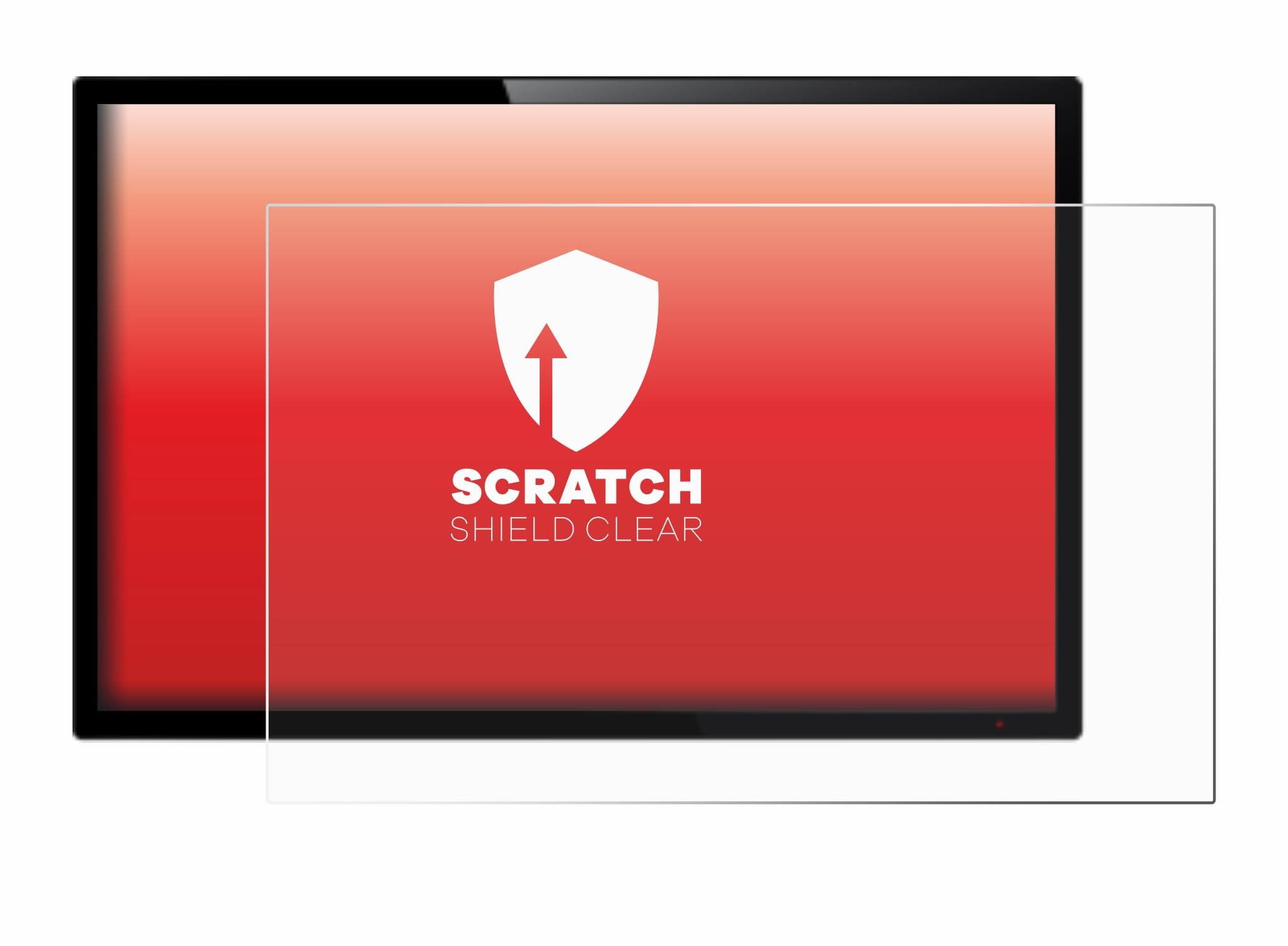upscreen 23.8 Schermbeschermer voor Touch-Panel PC's met 23.8 inch Display (60.5 cm) [528 mm x 297 mm, 16:9] Screen Protector
