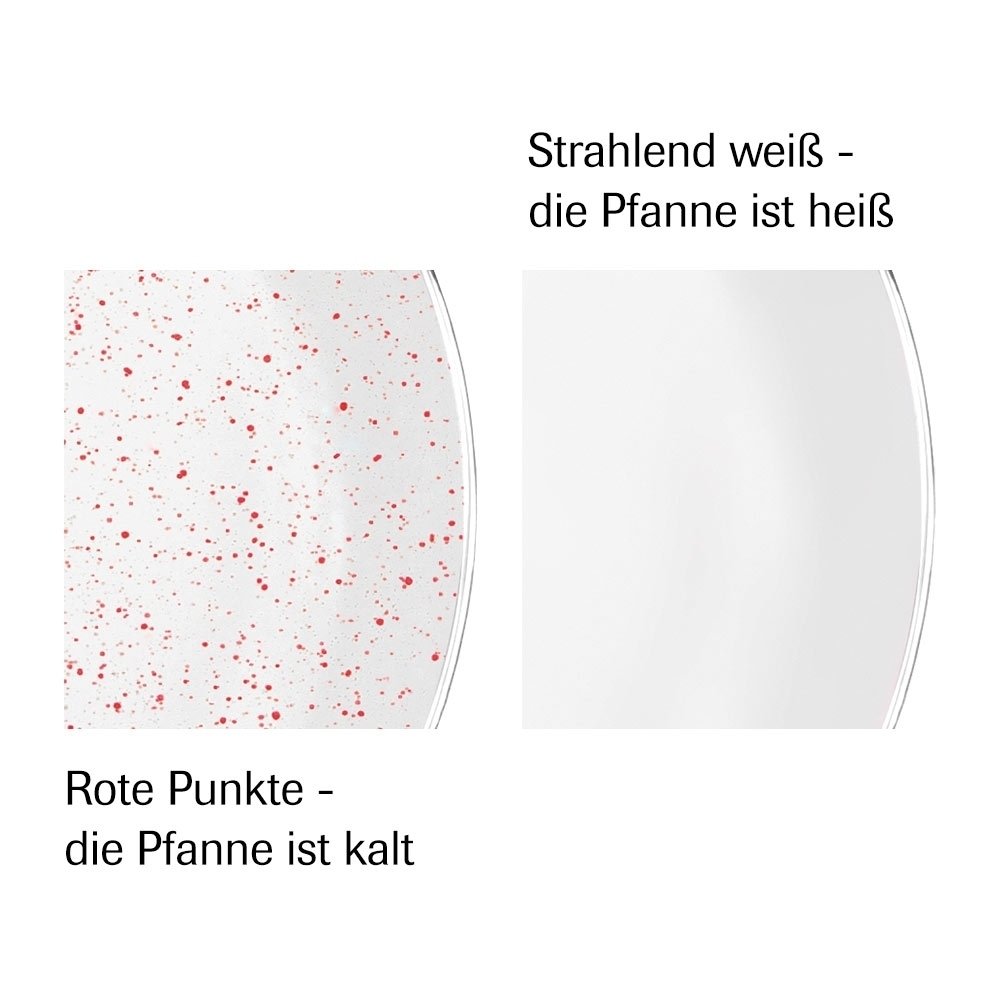 Duo 2 Magic Premium – 3-teiliges Pfannenset – 28,24 und 20 cm – inkl. Deckel – abnehmbarer Griff – für alle Herdarten
