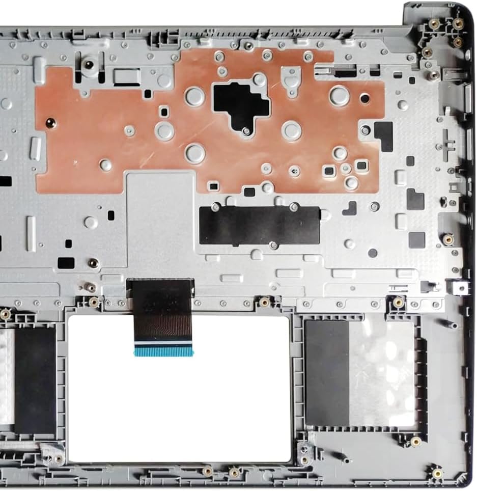 New Replacement for Lenovo IdeaPad 1 15IAU7 15ALC7 15IJL7 Laptop Upper Case Palmrest Non-Backlit Keyboard Assembly Part 5CB1H92084 AP2DG000300 Silver