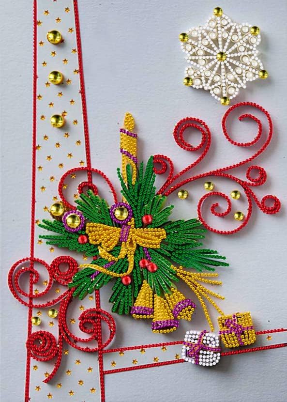 Pintura artística de diamante con taladro parcial, kit de pintura de diamante 5D para adultos y niños, fotos de flores de diamante de 12 x 16