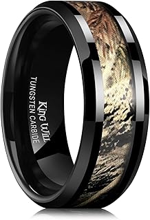 King Will Tungsten Carbide Wedding Band for Men