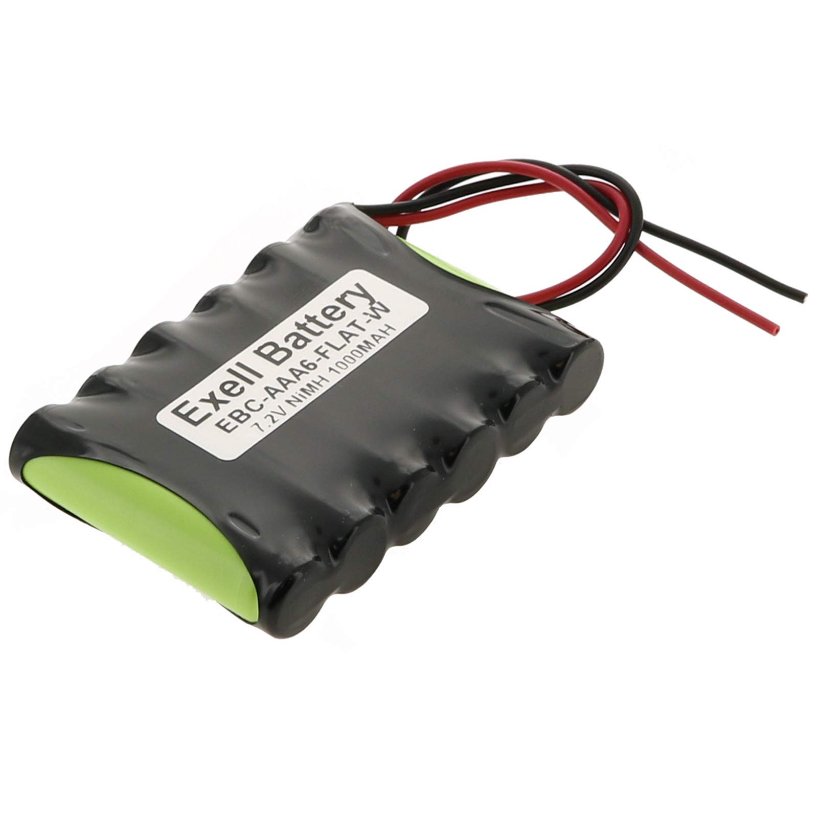 Exell 7.2V 1000mAh NIMH w/Wire Leads for 1:18 RC Truck Racing HPI RS4 Micro Cars