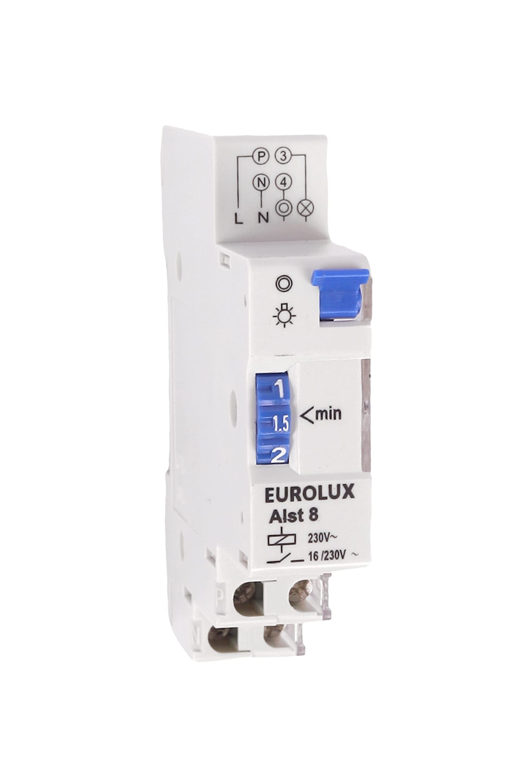 ماكينة انارة سلم بتوقيت 230 V موديل 04117 - ابيض - ALR-37 : Amazon.eg