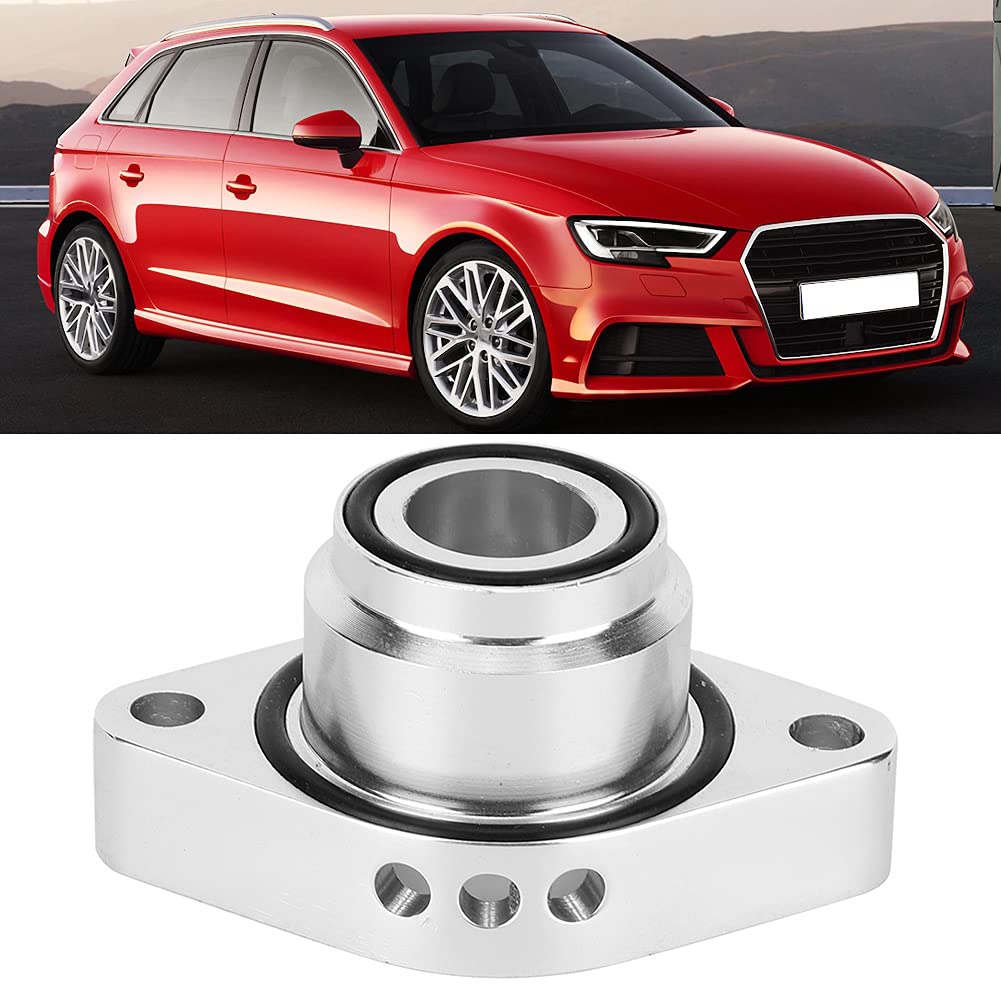 Akozón Base de Válvula de Descarga, Base de Válvula de Alivio de Presión de Descarga de Coche de Aleación de Aluminio BOV 1012 para Turbocompresor 1,4 Apto para A1 A3