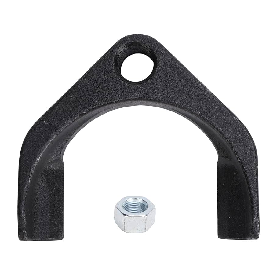 KIMISS 63mm/2.48in CV Joint Puller, CV Axle Removal Tool Carbon Steel Wheel Drive Axle Pulley CV Joint Slide Hammer Adapter For 5/8in X 18 Thread Hammer (Black