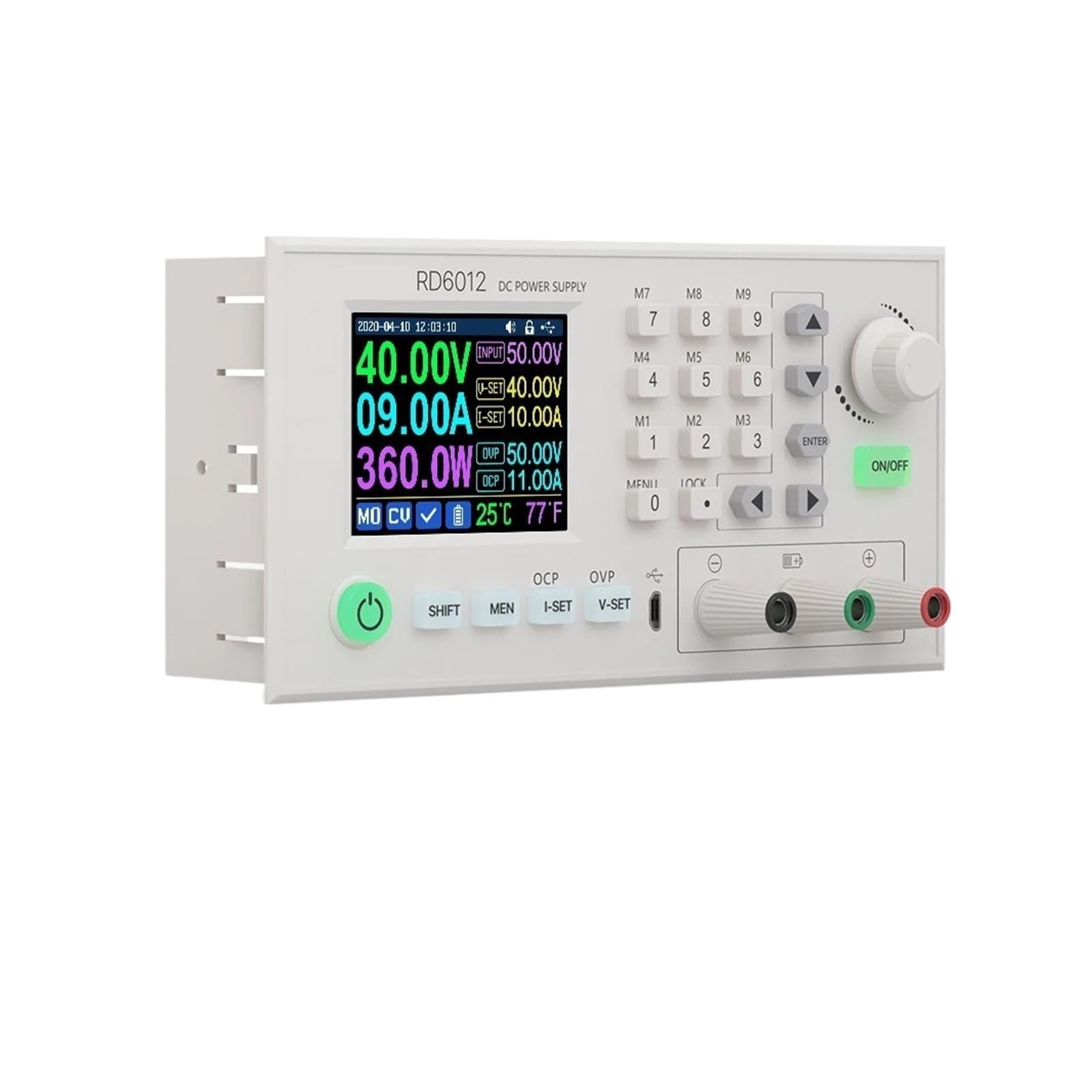 Alimentation de laboratoire abaisseur de tension RD6012 pour éviter les surcharges de circuit