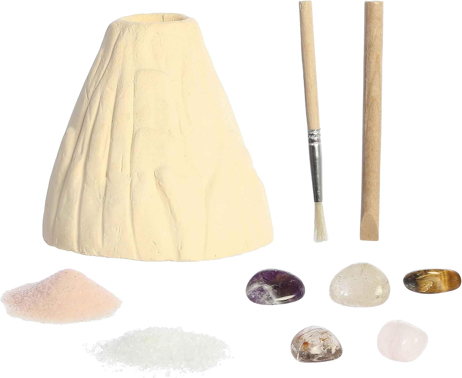 Aurora® Toys Educational Epiphany STEM Labs™ Gemstone Volcano Erupt & Dig Kit Toy - Engaging Toy for Scientific Discoveries - Great for Classrooms or Group Learning Environments - 1 Set