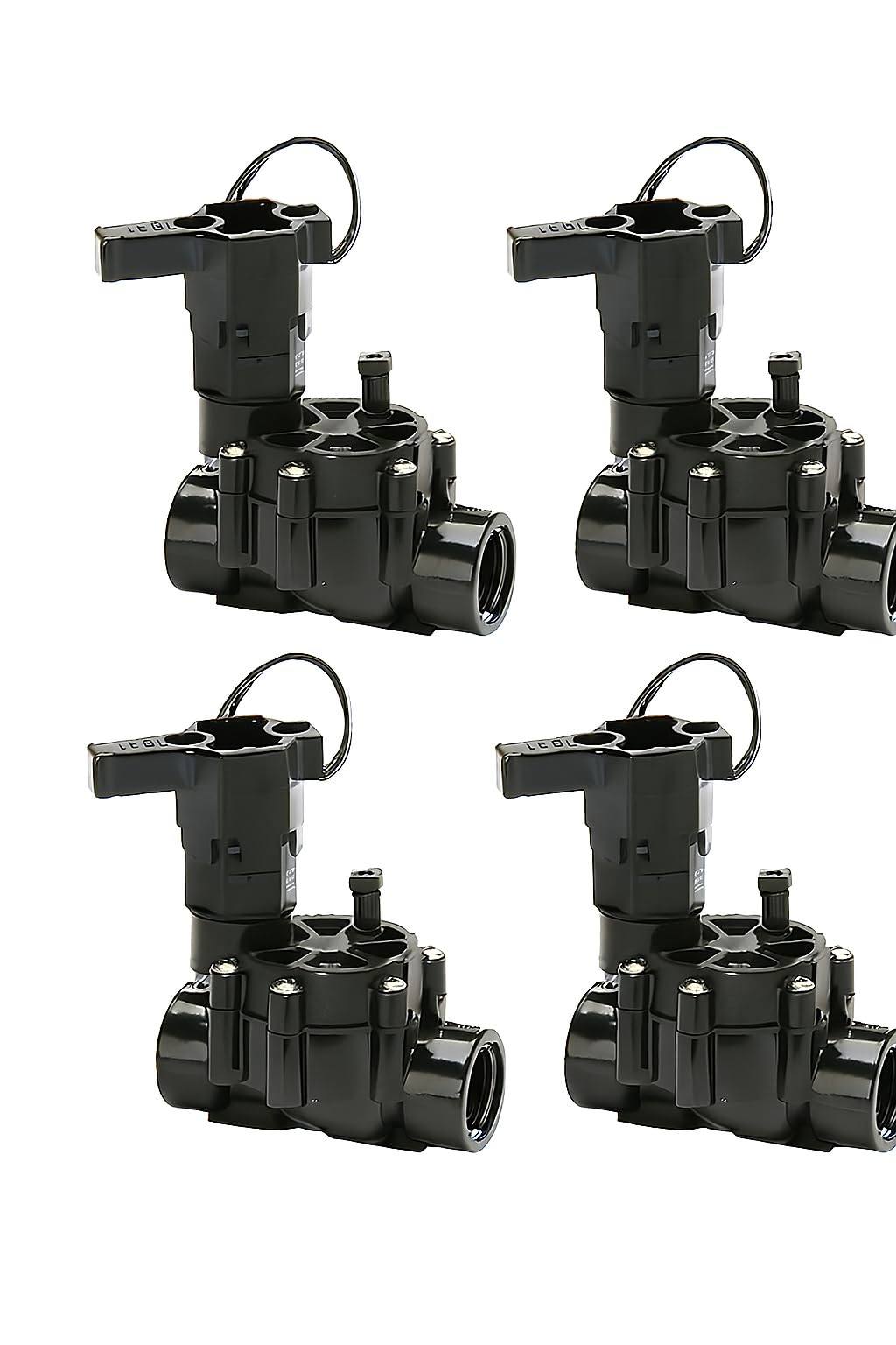 Pack de Electroválvulas Rain Bird 100-DVFTBOS 1" Hembra con Control de Caudal y Solenoide 9V – Serie DV, Presión 9 psi, Riego Automático (1)