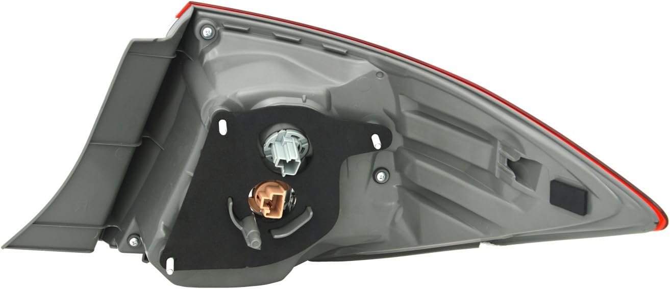TYC Left Tail Light Assembly Compatible with 2014-2016 Toyota Corolla
