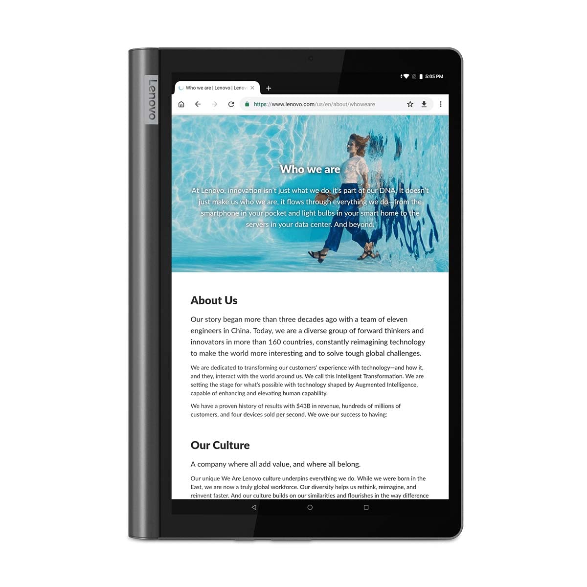 Lenovoレノボ10.1型タブレットパソコン Yoga Smart Tab 100000001005201305_10205.jpg
