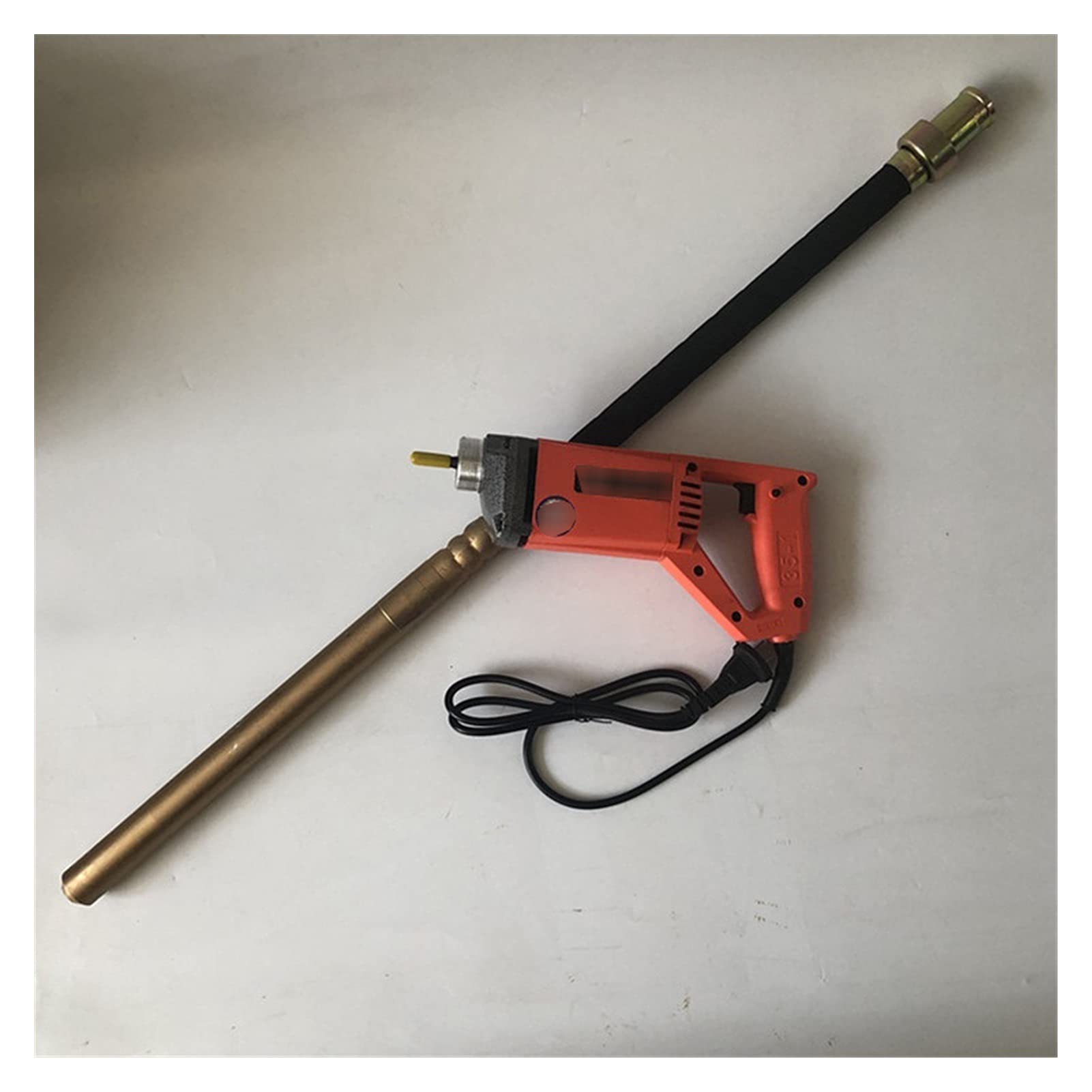 Betonmischer, Handmacht Betonvibratoren Zementblaseentferner mit 1m 1,2 m 1,5m. Kupferstangenbetonwerkzeuge(900W+1m 35#bar)