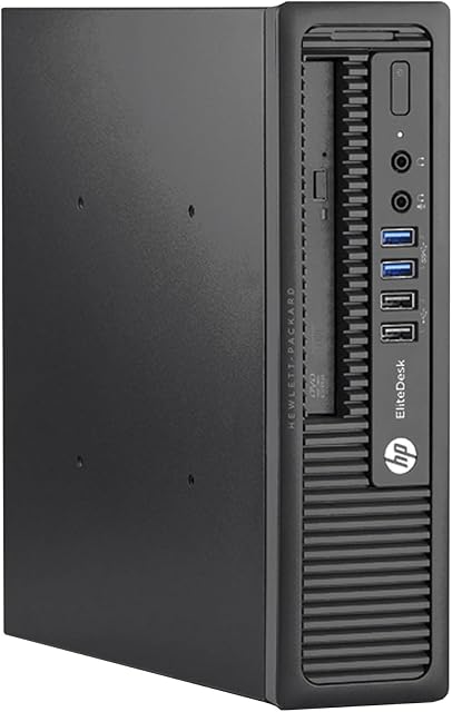 HP EliteDesk 800 G1 USDT Mini PC Intel i5 16GB RAM 240GB SSD Wi-Fi Windows 11