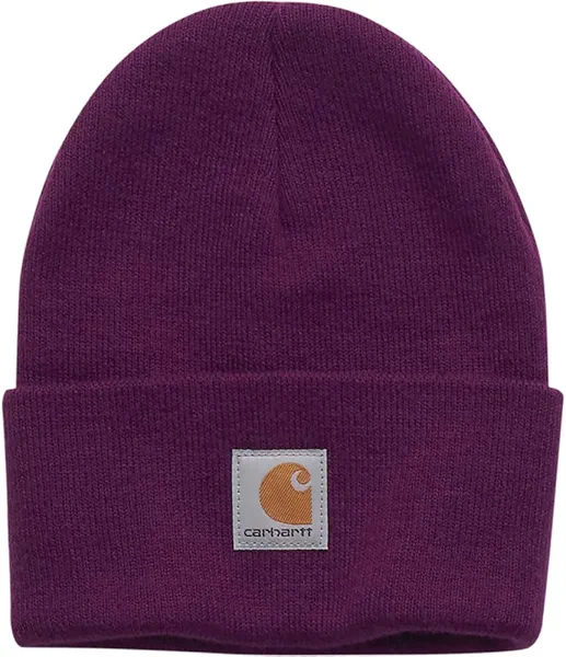 Carhartt Kid's CB9012 Knit Beanie - Unisex Toddler One Size Fits All Plum Caspia