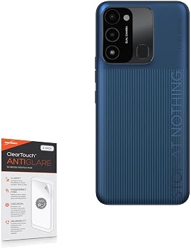 BoxWave Screen Protector Compatible with Tecno Spark Go 2022 - ClearTouch Anti-Glare 2-Pack, Anti-Fingerprint Matte Film Skin
