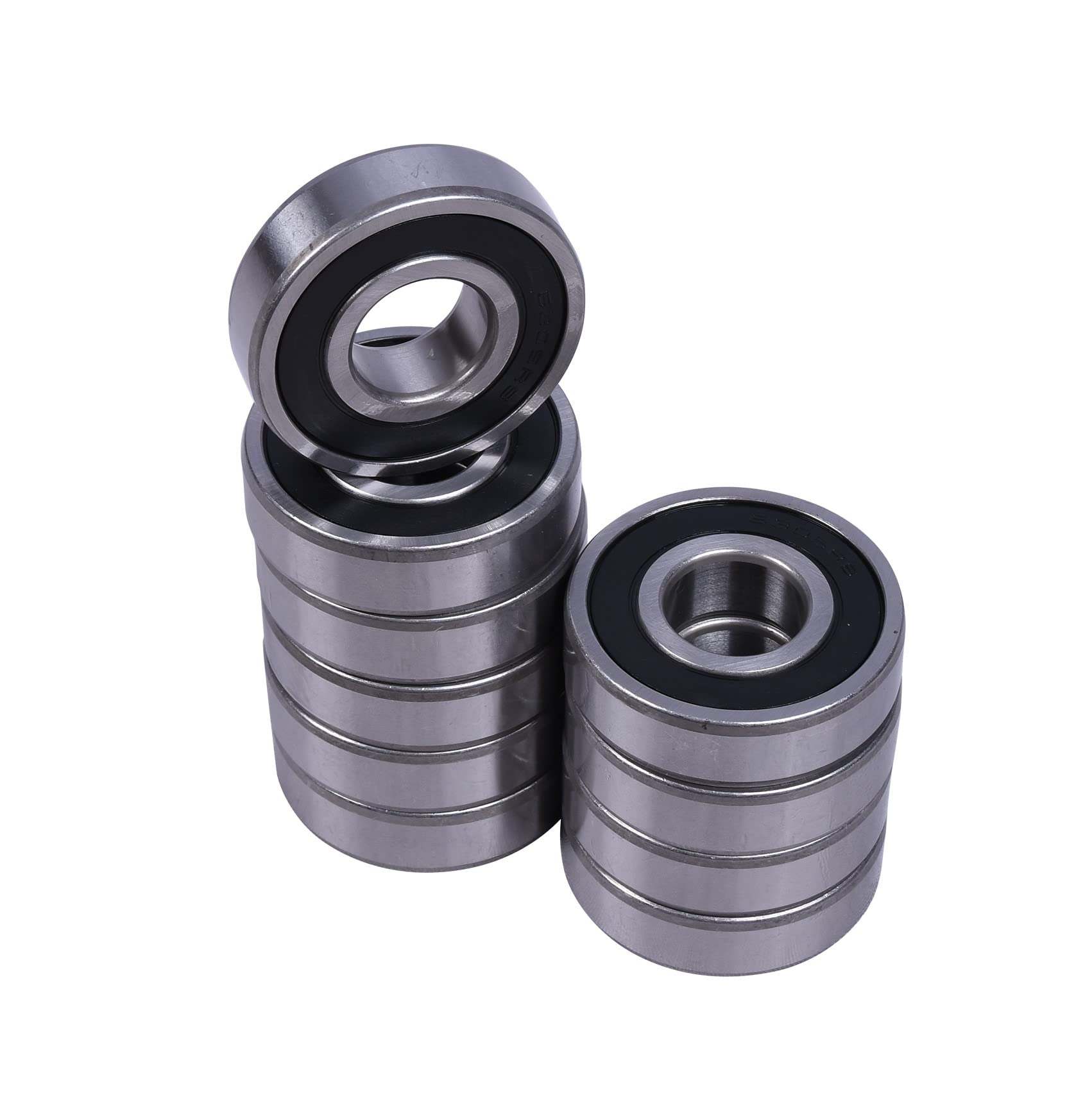 Frassie 6305RS - Cojinetes de bolas (25 x 62 x 17 mm, 10 unidades)
