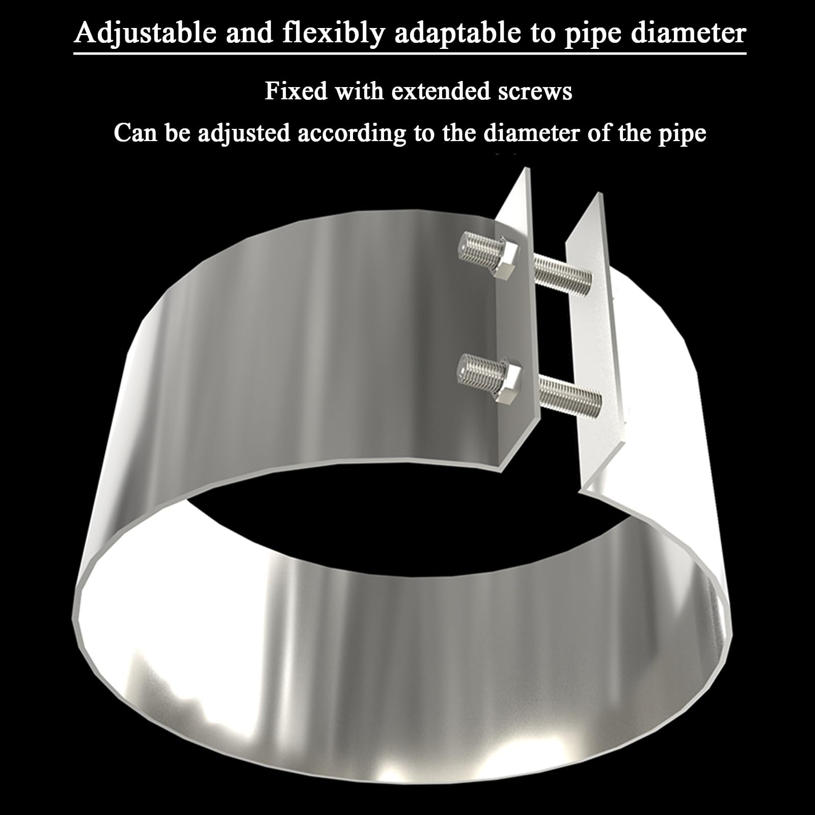 Schornsteinabdeckung Aus Edelstahl | Universal Regenhaube Für Kamin & Ofenrohr | Größe D12cm*25cm (anpassbar)