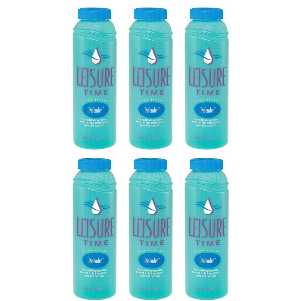 LEISURE TIME Spa Hot Tub Weekly Stain and Scale Care Control Defender (6 Pack)