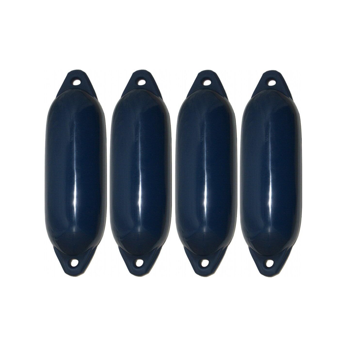Majoni 4er-Set Bootsfender Star 55 - Farbe Navy, Länge 90cm