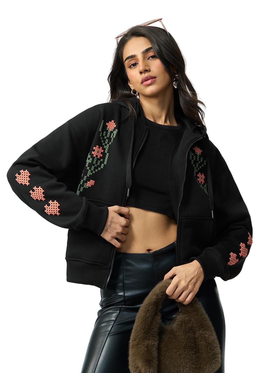 The Souled Store Women Hooded Sweatshirt