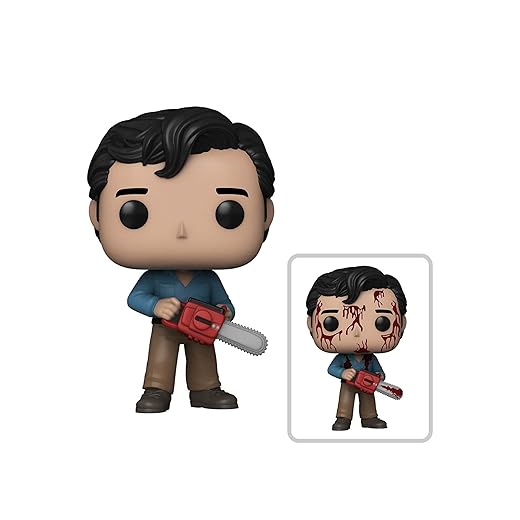 Sale Funko Pop Pop! Movies: Evil Dead Anniversary - Ash (Styles May Vary) 3.75 Inches Ash W/(Bd) Chase Multicolor