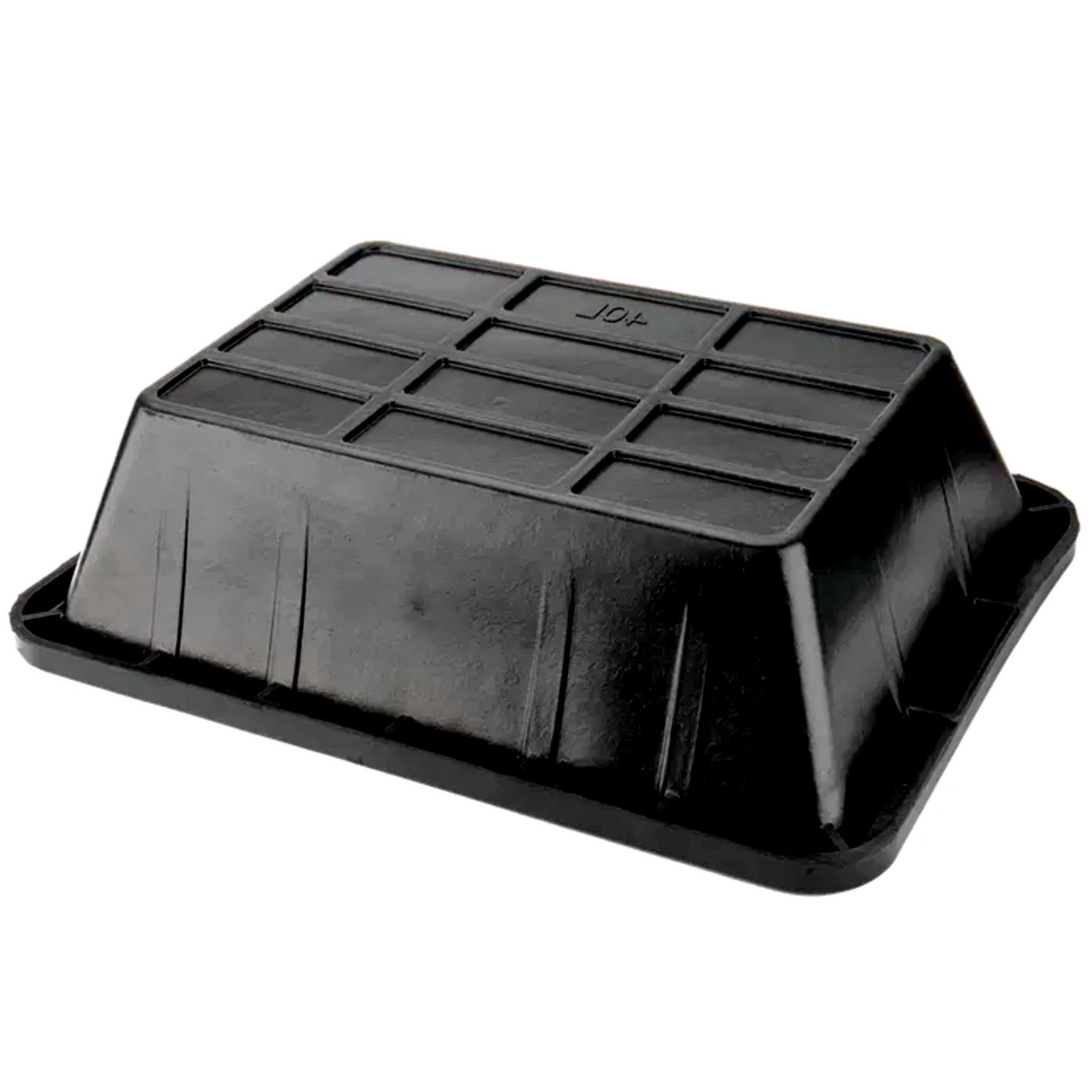 Bricoloco Gaveta de caucho grande multiusos 690x510x210 mm capacidad 40 litros – Extra fuerte y flexible. (2)