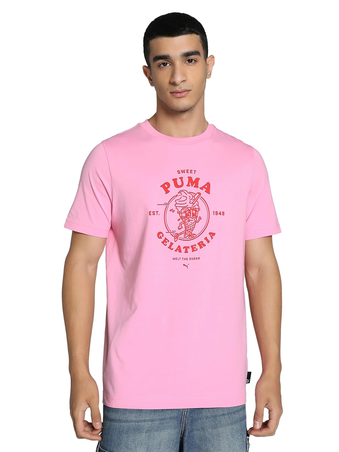 PUMA Maglietta da uomo con grafica Gelateria