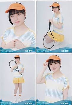 Amazon.co.jp: STU48 月別 ランダム生写真 2022.6月 清水 紗良 4