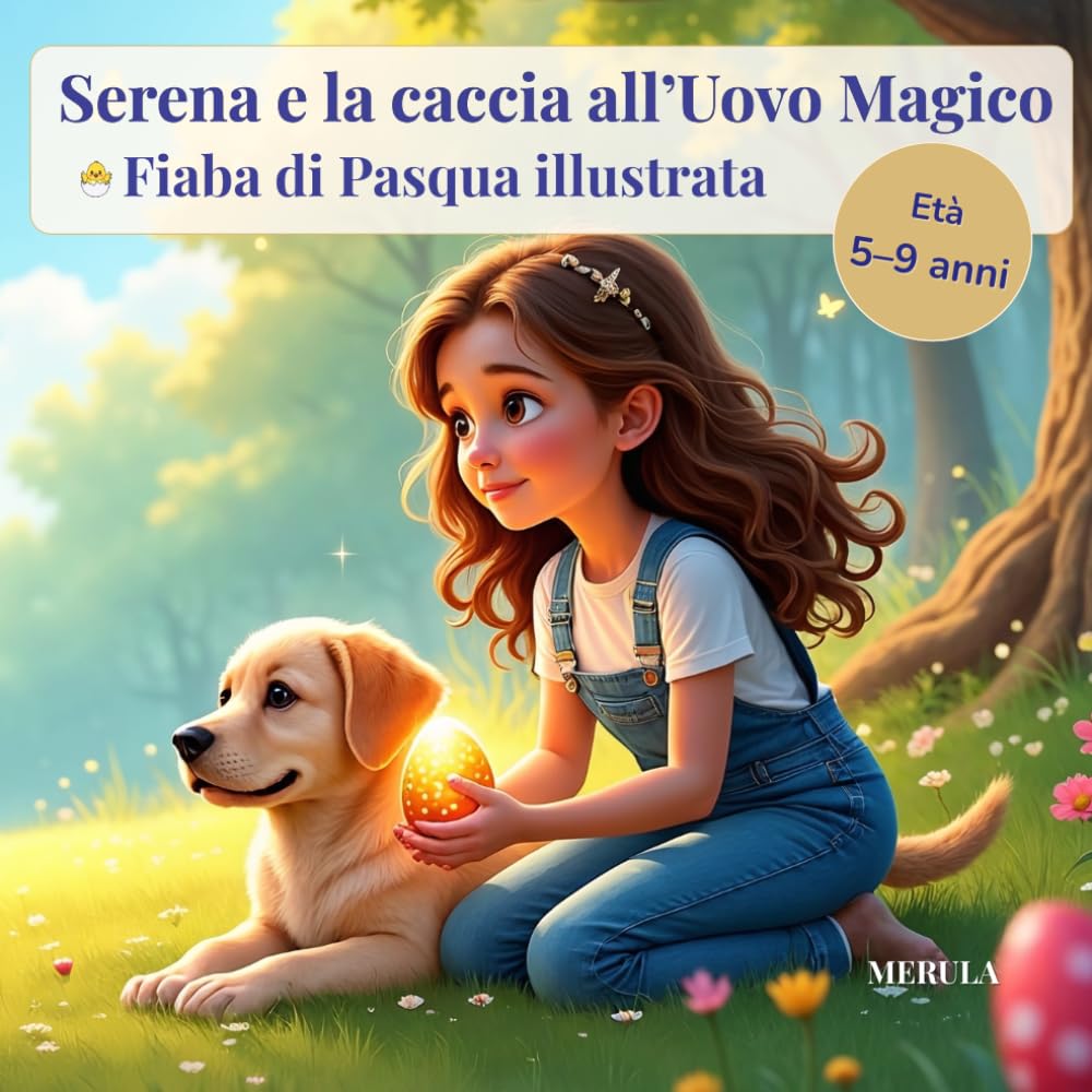 Serena e la caccia all’Uovo Magico: Una fiaba illustrata di Pasqua per bambini (5–9 anni), perfetta per la buonanotte, tra uova colorate, nonni, ... Coraggiosi – Fiabe per parlare con i bambini)