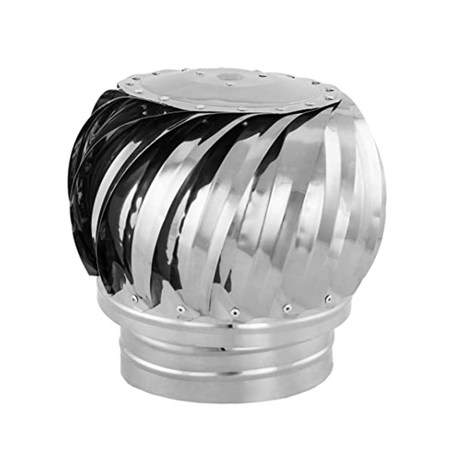 Chapeau de cheminée rotatif 110mm étanche pour toit de ferme