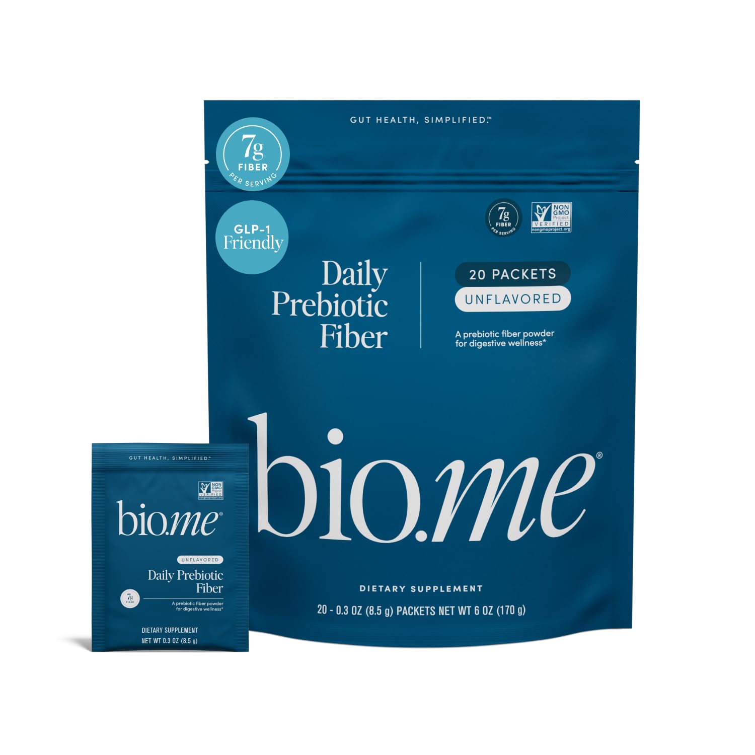 Bio.me Daily Prebiotic Fiber Powder - Unflavored, 30 Servings — Amazon image 11