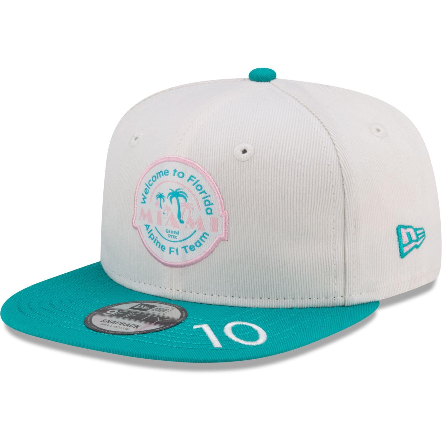 New Era 9Fifty Cap - F1 BWT Alpine Miami Pierre Gasly - M/L Beige
