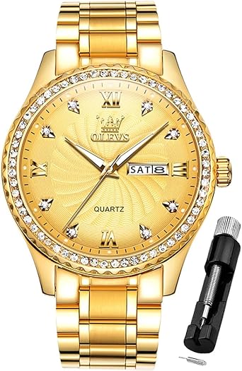 OLEVS Mens Watches Chronograph Business Dress Quartz Stainless Steel Waterproof Luminous Date Wrist Watch OLEVS Mens Watches Chronograph Business Dress Quartz Stainless Steel Waterproof Luminous Date Wrist Watch