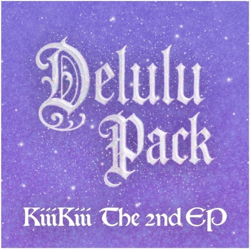 KIIIKIII [DELULU PACK] The 2nd EP Album CD+Photo Book+Card+(Ornament/Poster/POB) (3 ver. SET)