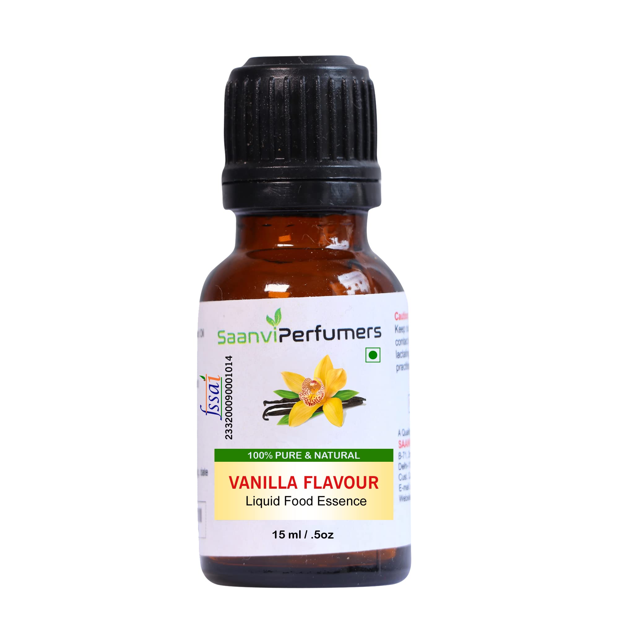 Buy Saanvi Perfumers Vanilla Flavour Essence Edible Grade For Used in
