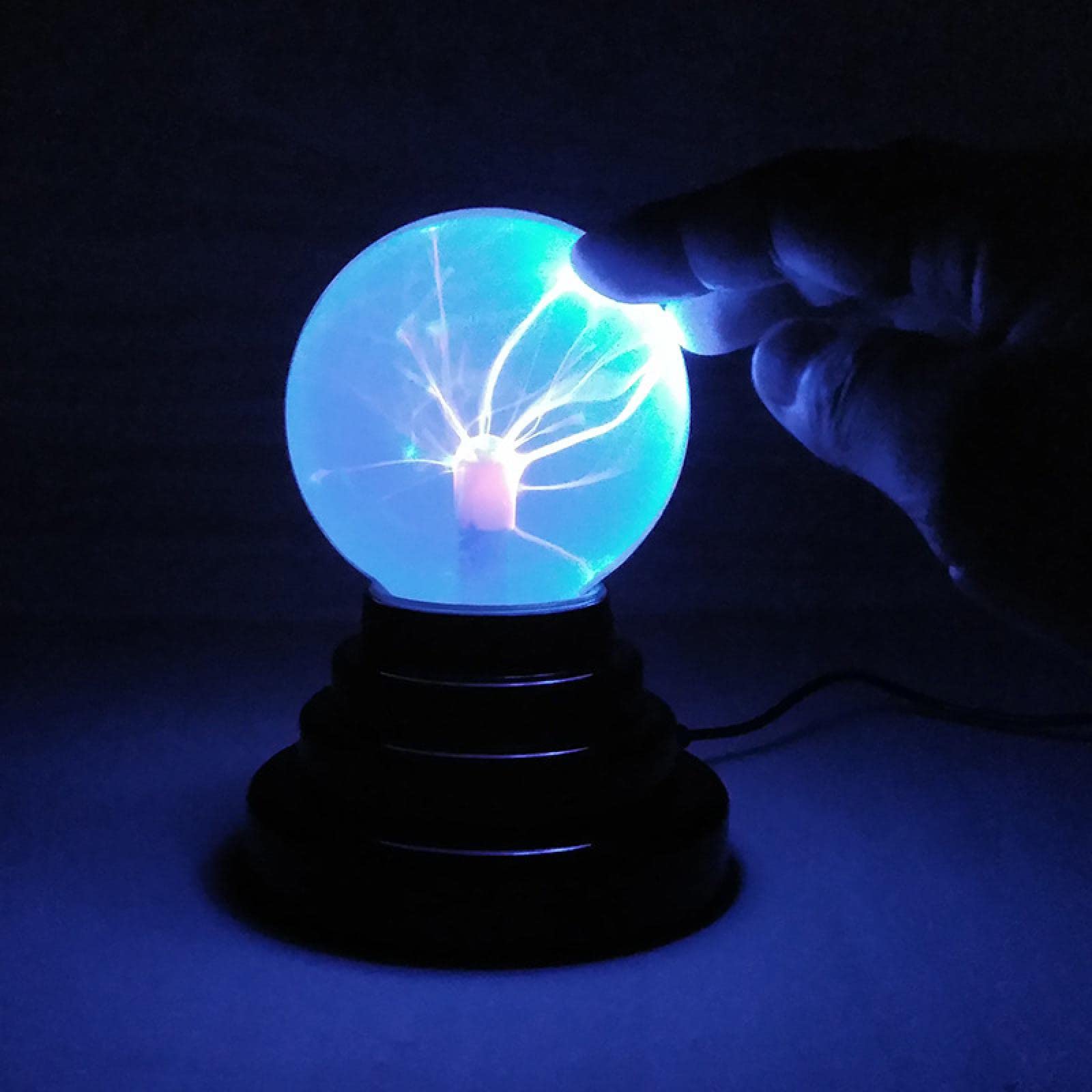 Lampada magica retrò a forma di sfera al plasma – regalo di cristallo per decorazione della stanza, luce per