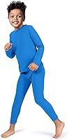 Vista 11 de Rocky Ropa interior térmica para niños, ropa interior larga para niños, capa base para clima frío/esquí Jade