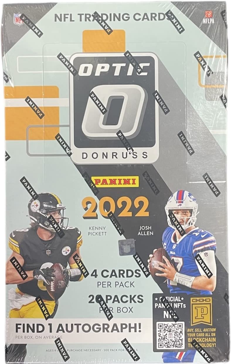 2022 Panini Donruss Optic Football Hobby Box - 20 Packs