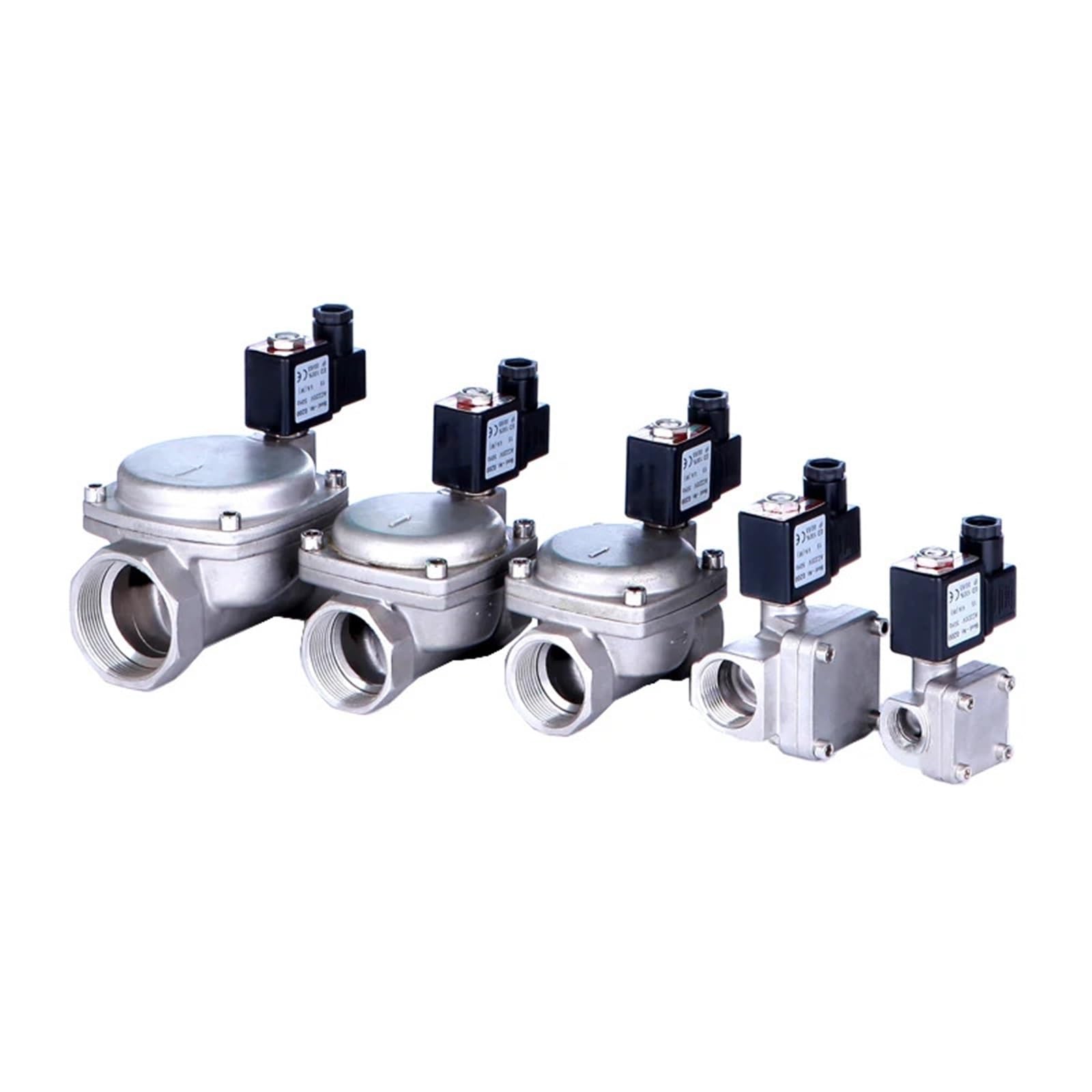 Tmddikhzpv 0927600 Electric Solenoid Valve Normally Closed Stainless Steel 12V 24V 220V(,Nbr-Seal_12vdc)
