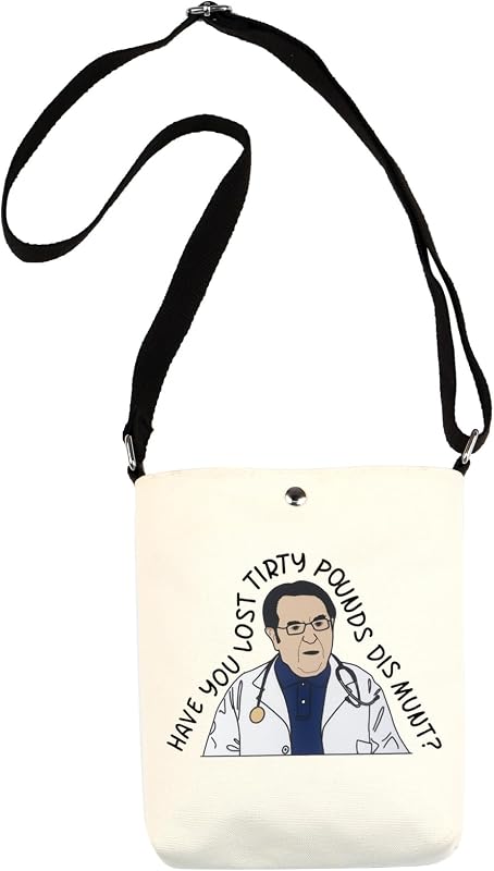 Necessaire WCGXKO em lona com estampa Cartoon Lost Tirty Pounds XK, 20,83 cm x 5,08 cm x 19,3 cm, 1 unidade