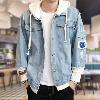 Amazon.co.jp: パーカー スラムダンク デニムの服 ジャケット 長袖