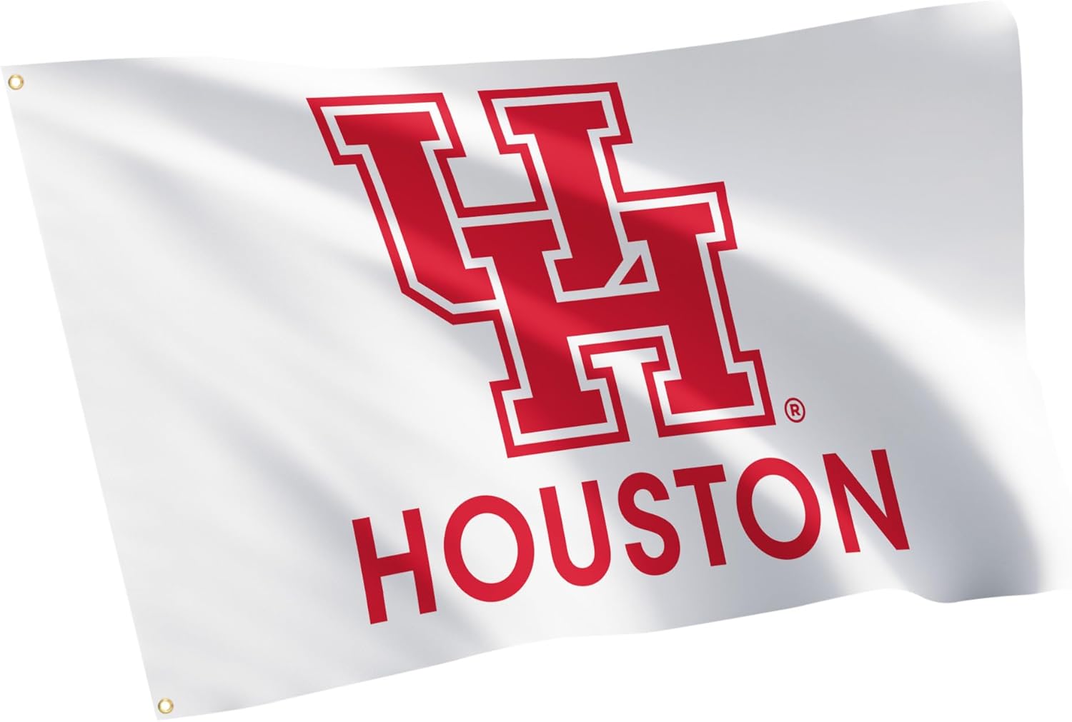 Desert Cactus University of Houston 100% Polyester Indoor Outdoor 3x5 feet Banner Cougars UH (Flag E)