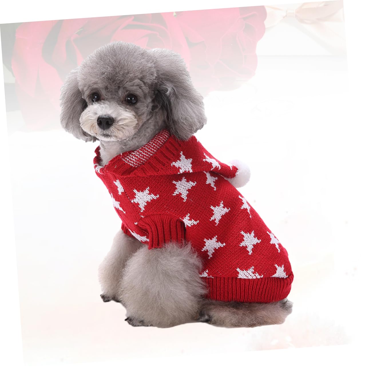 Kisangel Lot De 3 Sweats À Capuche pour Animaux De Compagnie Manteau Rouge pour Chien Pull pour Chien De Taille XL