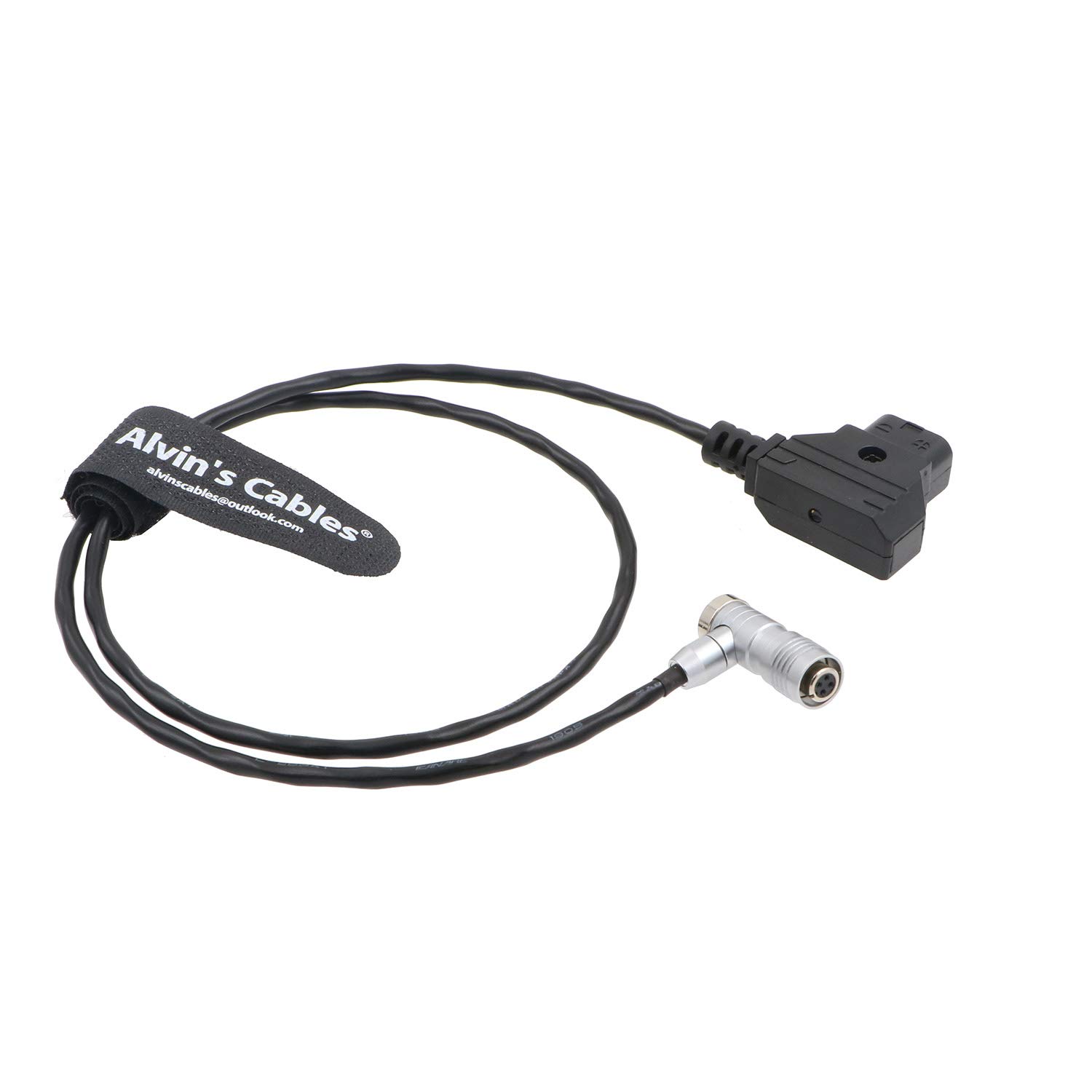 Alvin's Cables Portkeys BM5 BM7 ekranowany kabel zasilający kąt prosty 4-pinowy żeński do AlvinTap ochronny przewód z kranem D