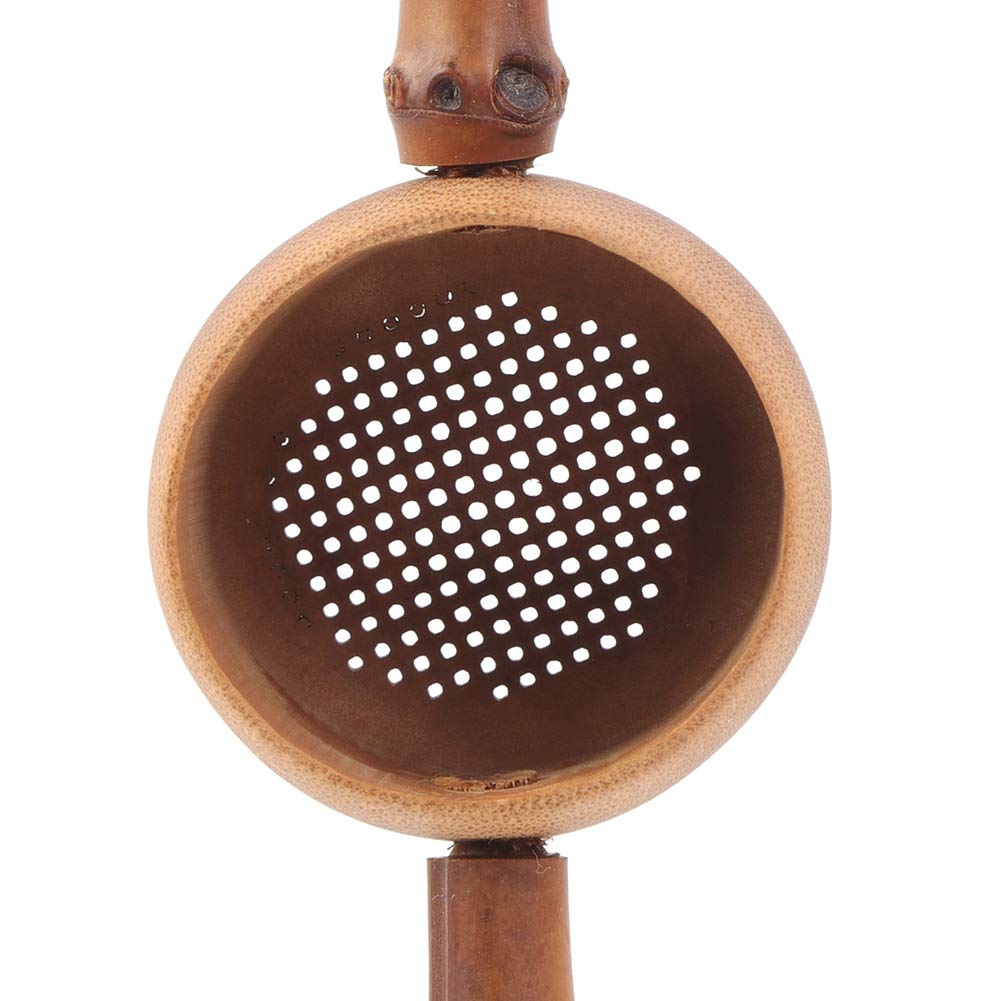 Colino Da Tè In Bambù Artigianale - Accessorio Per Infusione Con Manico Lungo - Foto 10